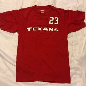 Red reebok shirt size s